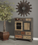 98227 Eight Drawer Two Door Cabinet