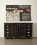 98246 Eight Drawer Two Sliding Door Credenza