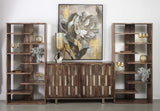 98255 Brownstone Four Door Credenza